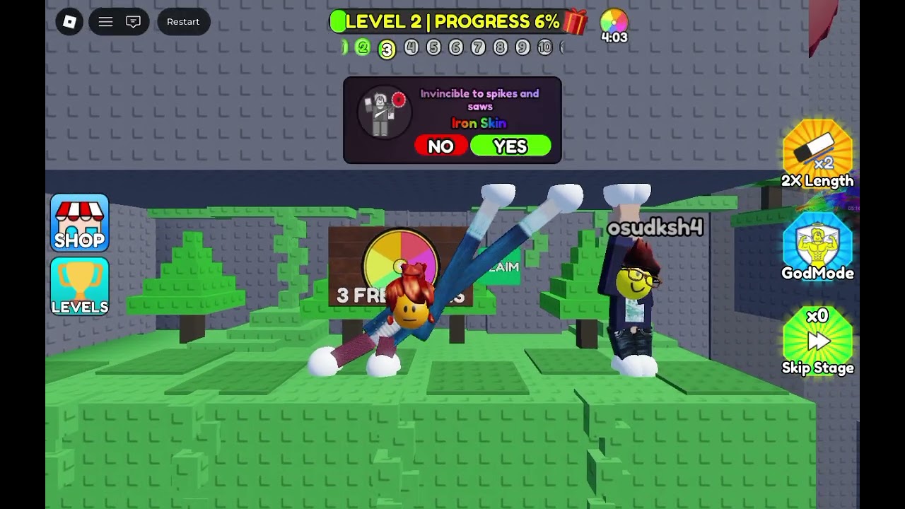 Playing don't break for the first video on my channel!