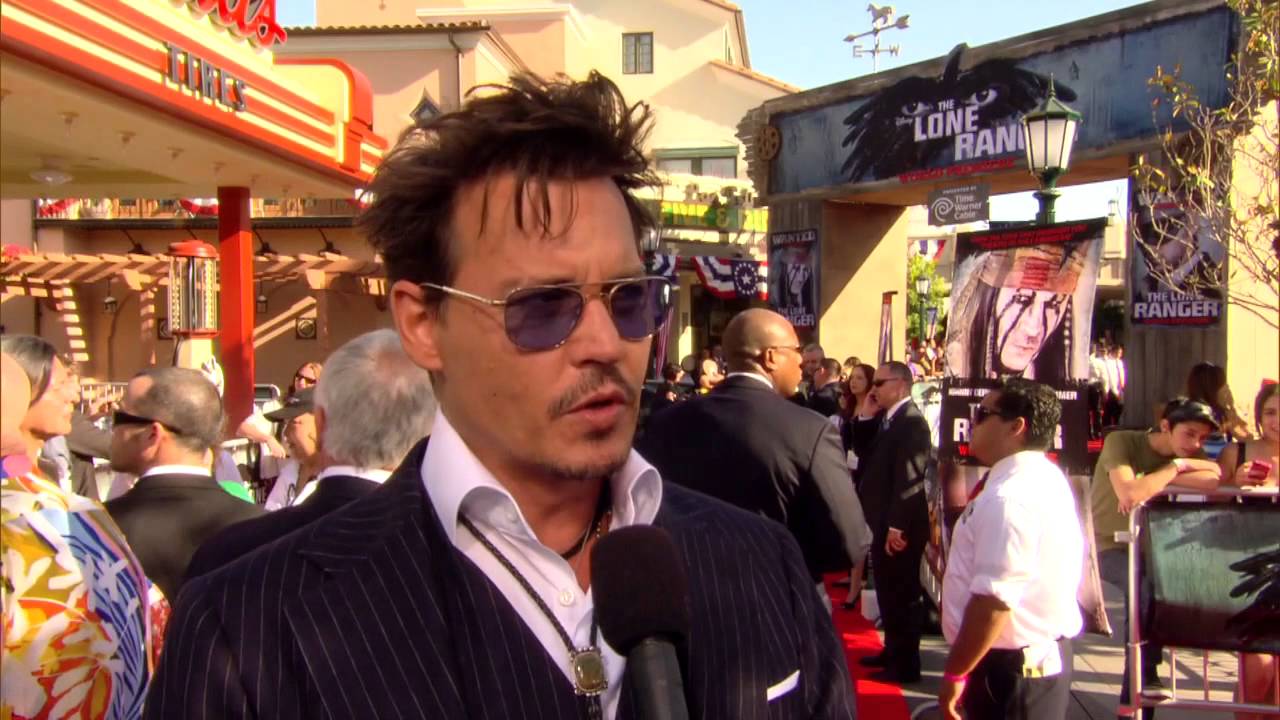 The Lone Ranger Red Carpet Premiere at Disney California Adventure