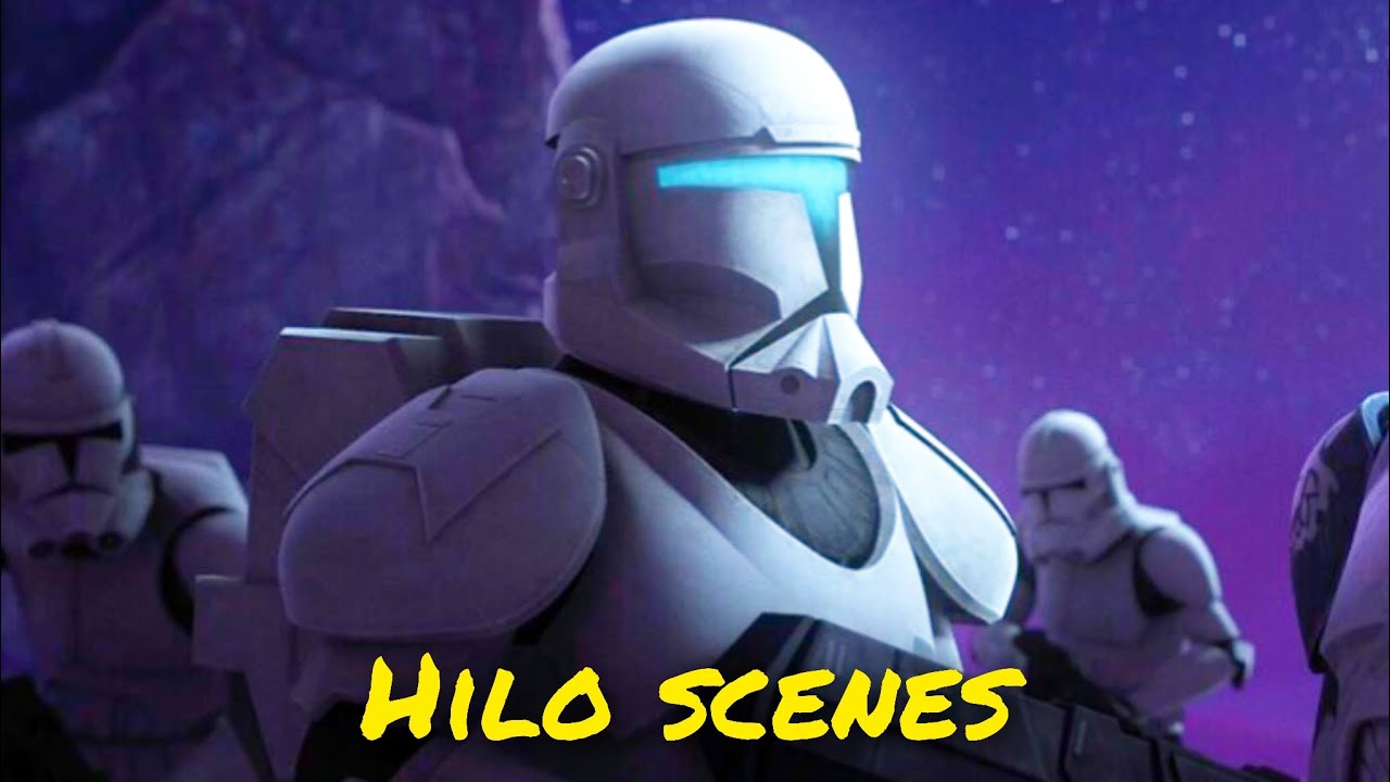 All lieutenant Hilo scenes - The Bad Batch