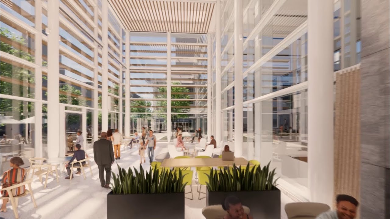 North Office Building Modernization Project Fly-Through