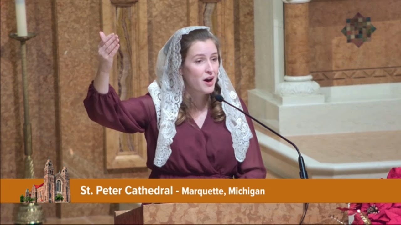 Christmas Eve Vigil Mass at St. Peter Cathedral, Marquette, MI