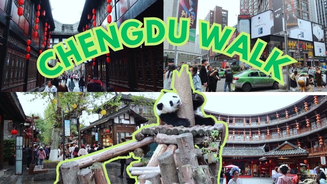 Chengdu China | Kuanzhai Alley, Chengdu Panda Base, Luodai Ancient Town, Chunxi Rd, Jinli Ancient St