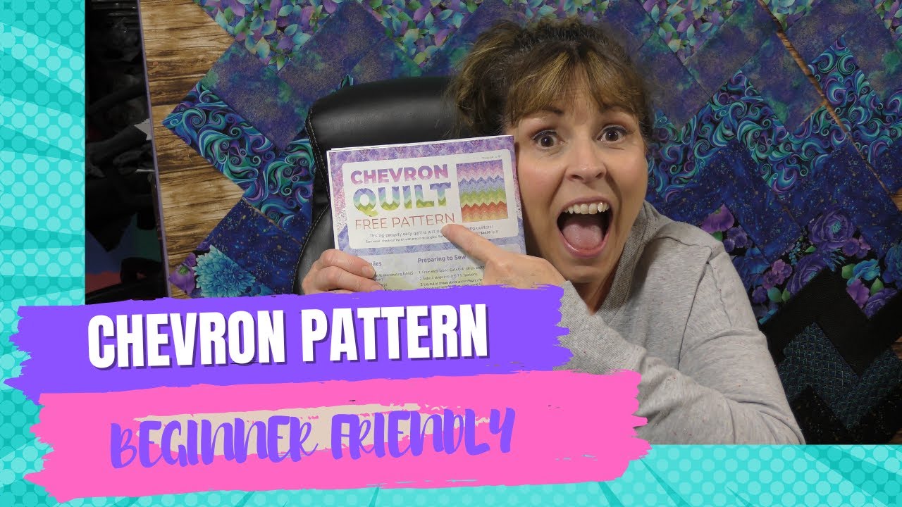 Discover the Secret to Making a Stunning Chevron Quilt for Free