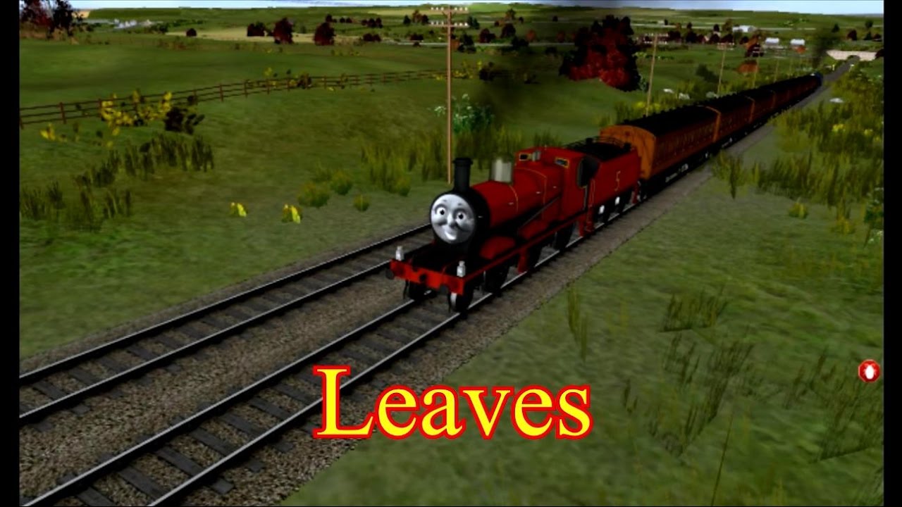 Rails of the North Western Railway - Gordon the Big Engine - Leaves