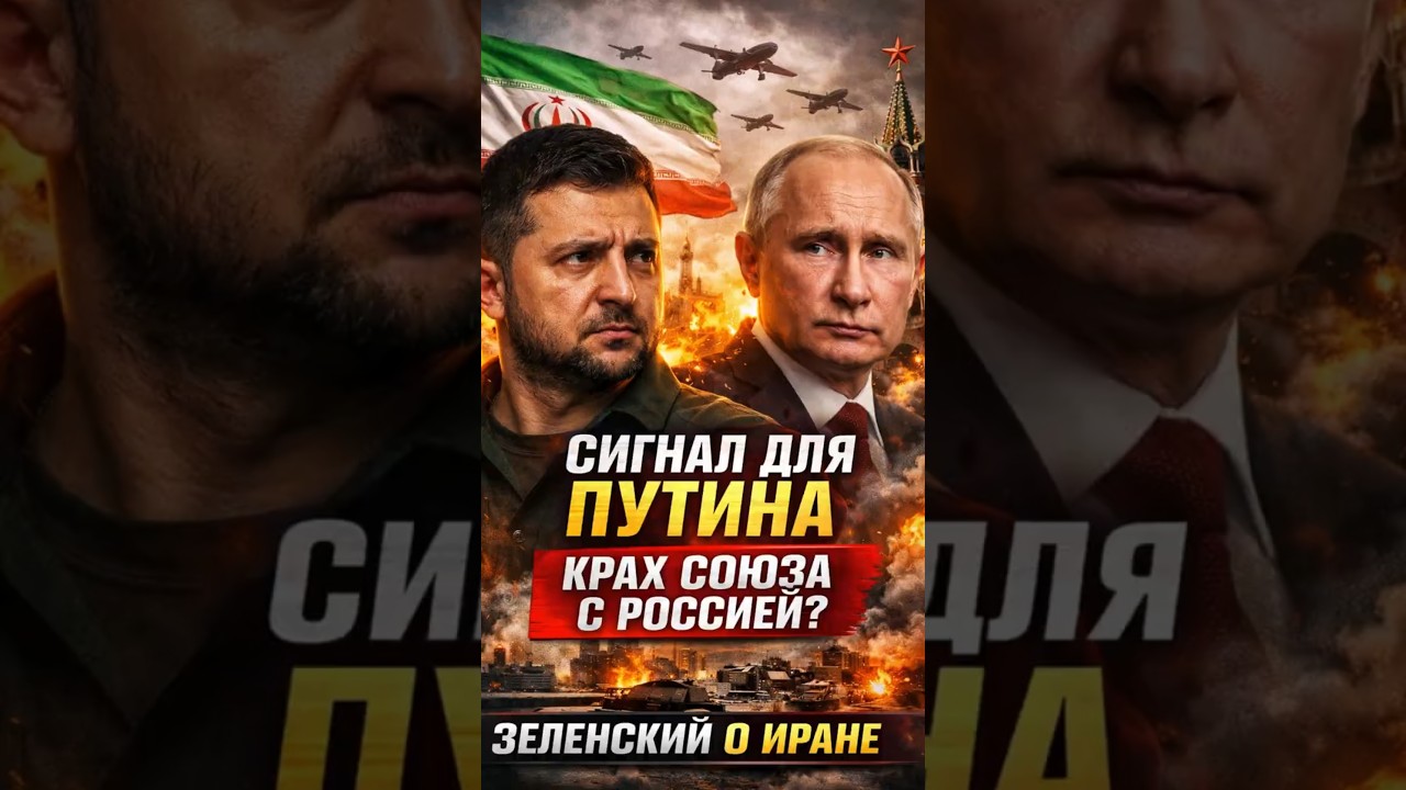 Зеленский о событиях в Иране: &laquo;Сигнал для Путина&raquo; и урок для союзников