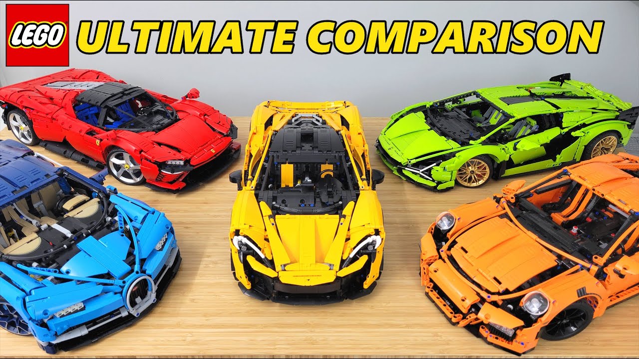 Рейтинг LEGO Technic Cars 1:8 | Полное сравнение!