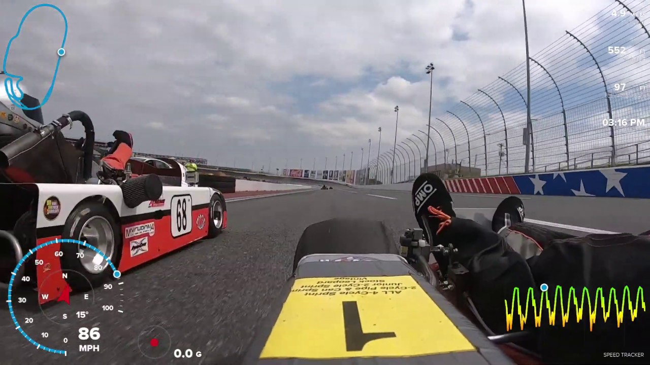 WKA/WKC Charlotte Motor Speedway Race 1 Sunday 6/23/2019