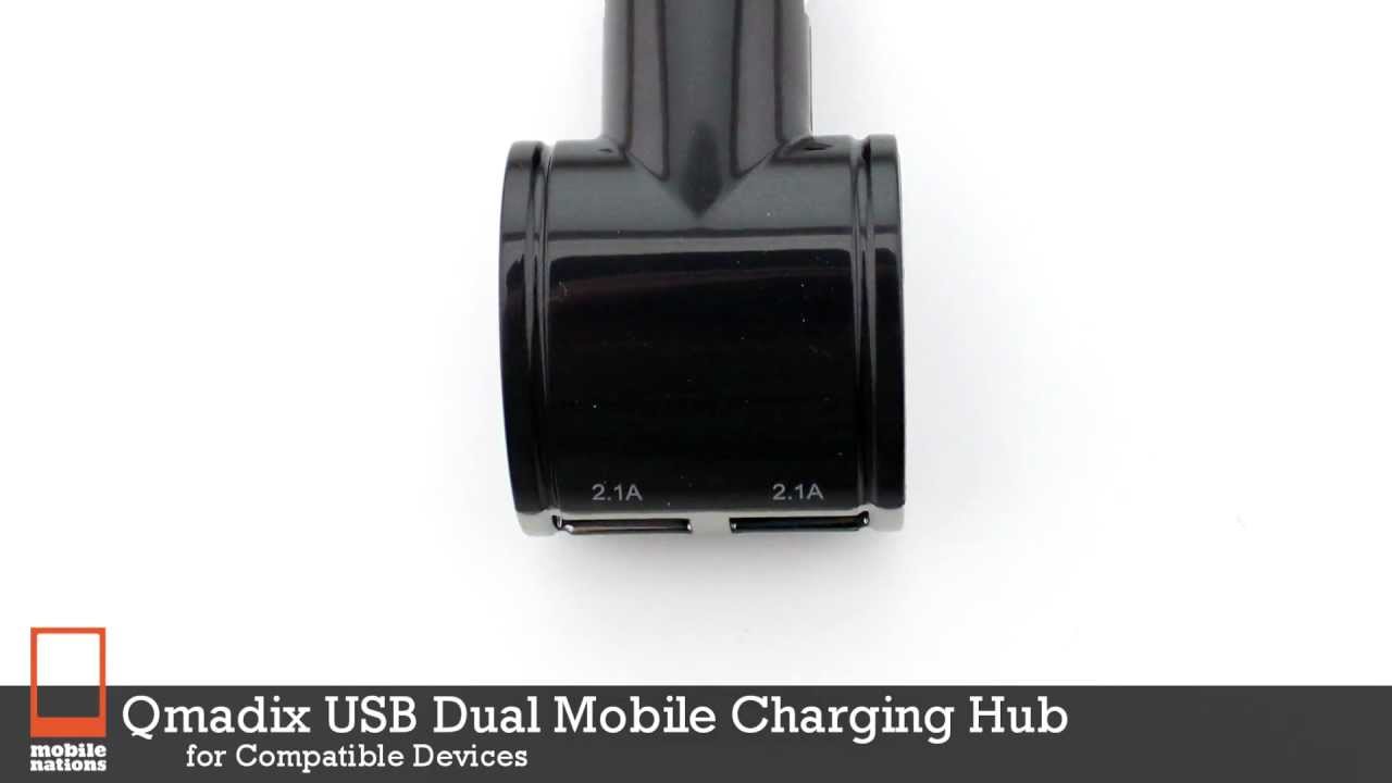 Qmadix USB Dual Mobile Charging Hub 4.2 Amp