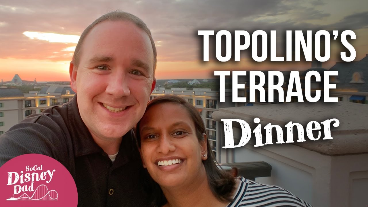 Topolino's Terrace Dinner Review at Disney's Riviera Resort | Disney Dining Review