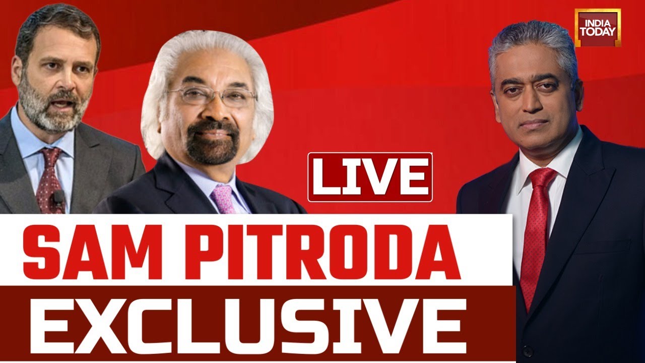 Watch Sam Pitroda Exclusive With Rajdeep Sardesai On Rahul Gandhi's UK Soil Tirade | Live