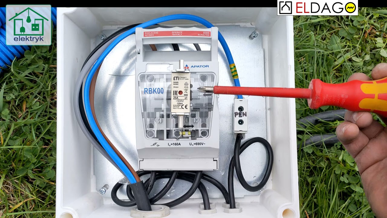 Elektryka w Praktyce [006] - Przyłącze elektryczne placu budowy domu - linia napowietrzna