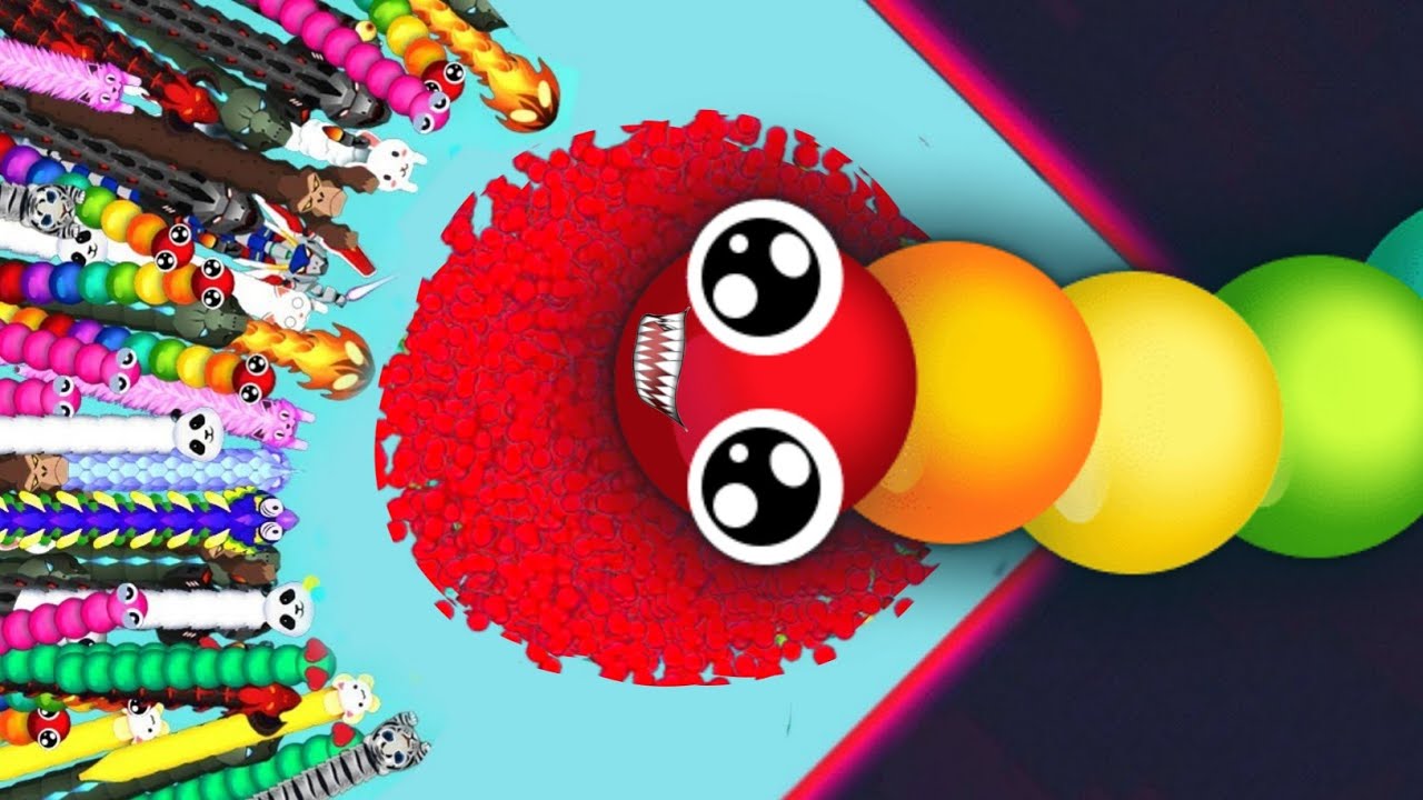 SNAKE IO🐍 MONSTER KING RAINBOW 🌈 SNAKE 🐍 VS 1000 PRO GIANT SNAKES 🐍 EPIC SNAKEIO GAMEPLAY #snakegame