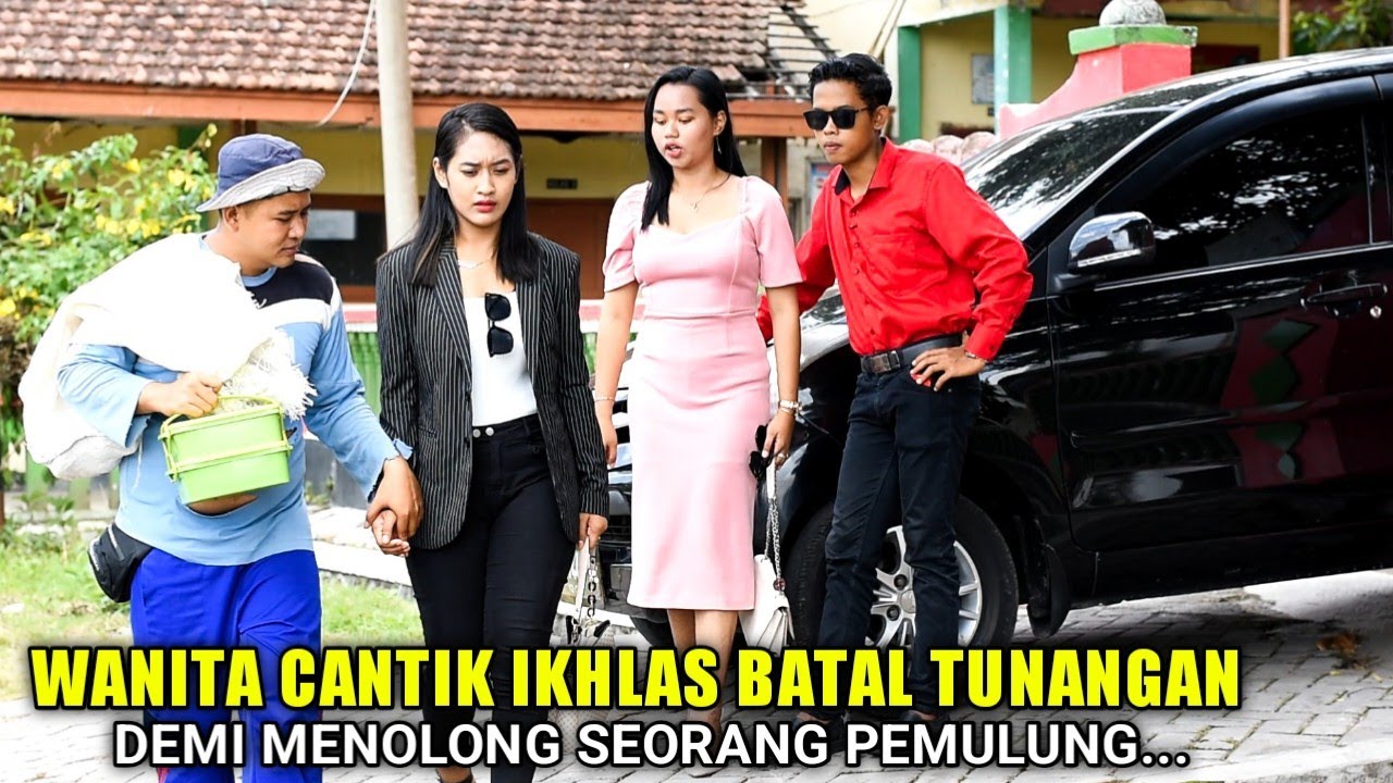 WANITA INI IKHLAS BATAL TUNANGAN DEMI MENOLONG SEORANG PEMULUNG NAMUN endingnya pemulung ini..