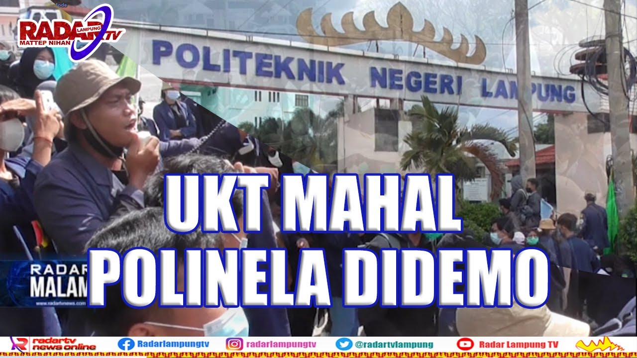 UKT Mahal Polinela Didemo Tiga Mahasiswa Sempat Diamankan