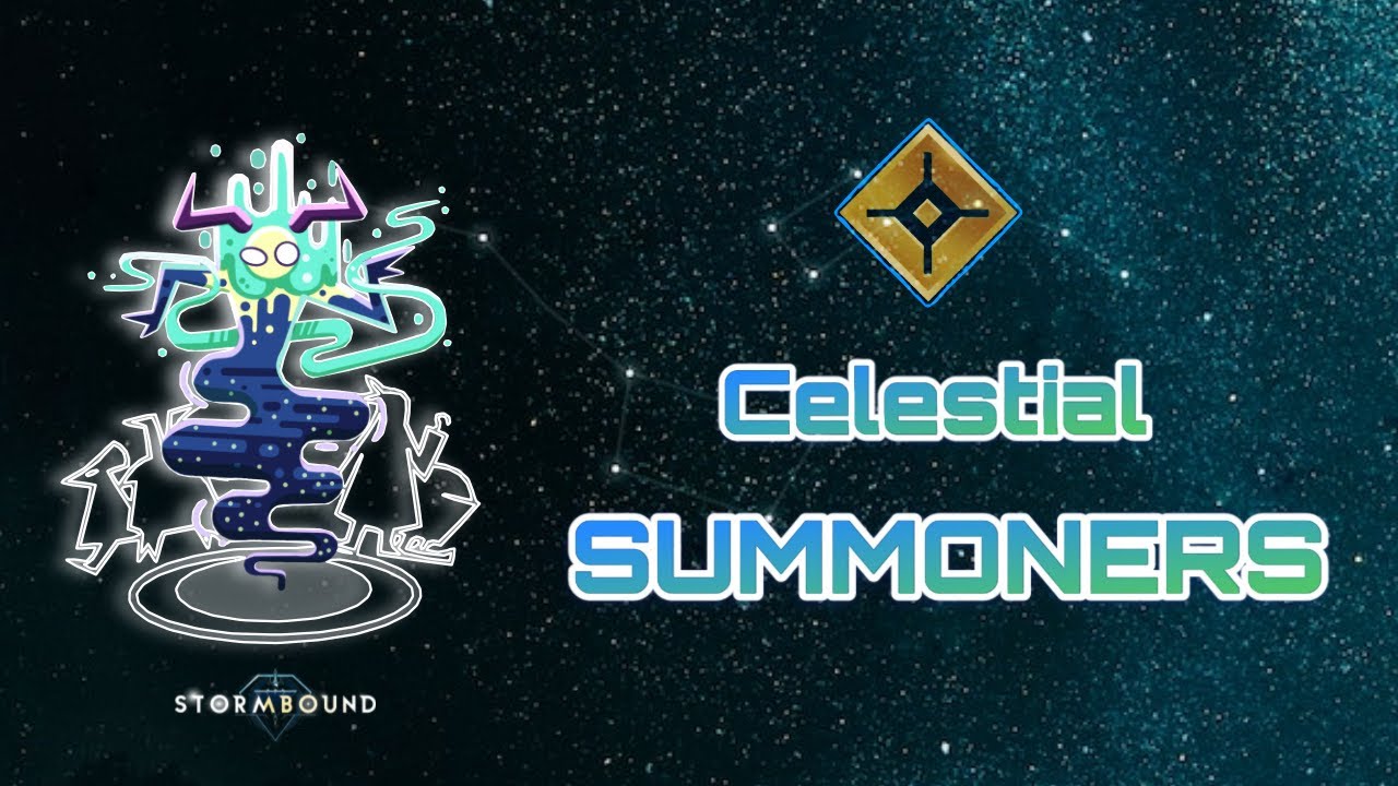 Celestial Summoners in their best faction: Winter Pact!