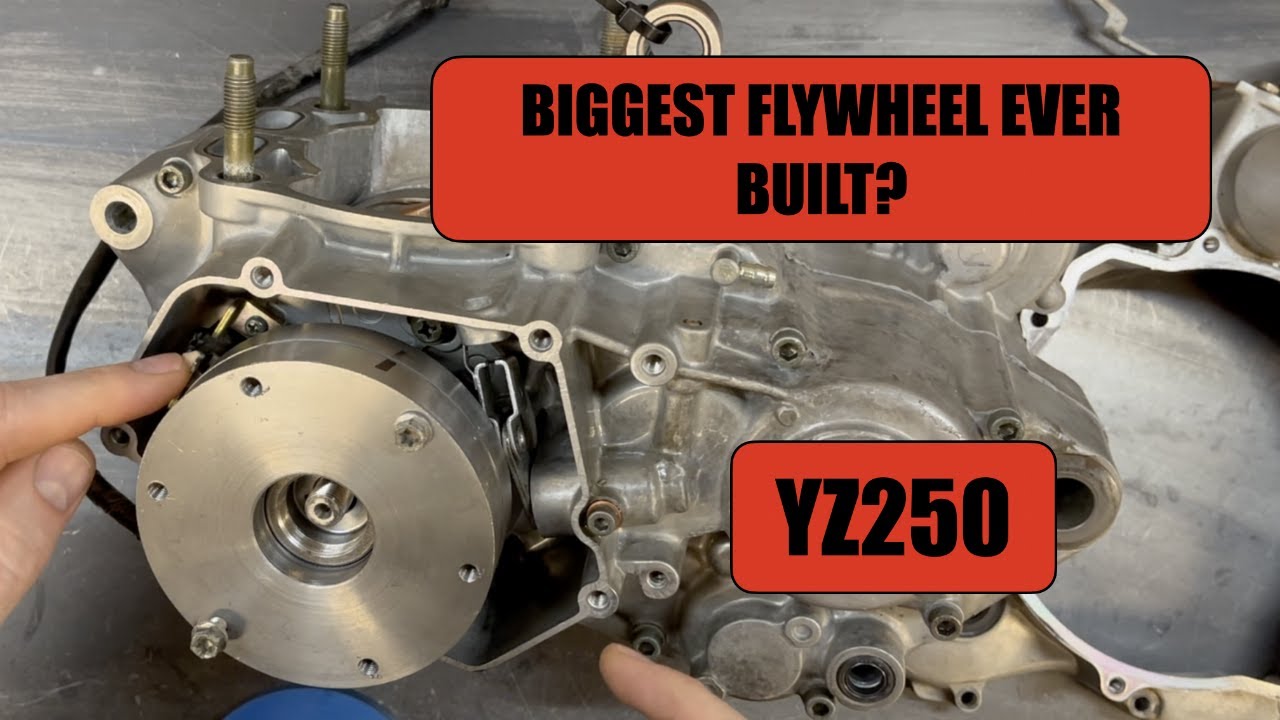 YZ250 Custom Flywheel Weight- Part 8- Project Build