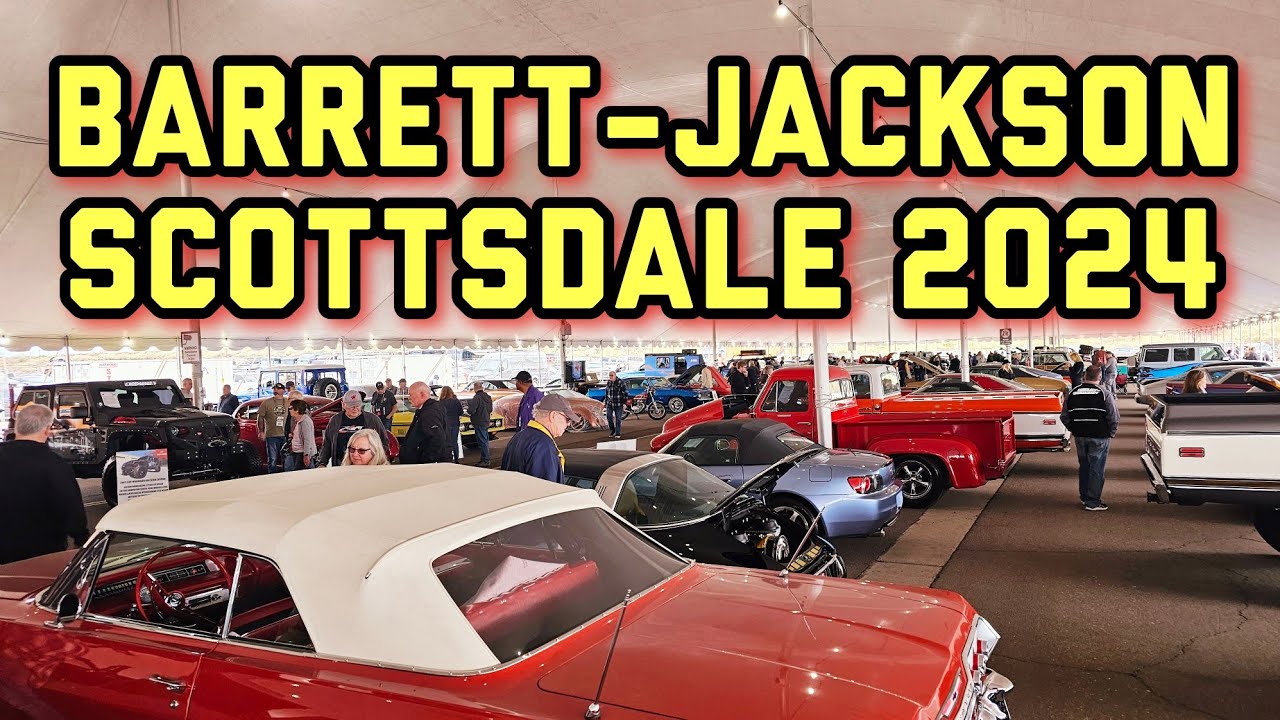 Barrett-Jackson Scottsdale 2024 - Tent One Car Corral Walk Thru