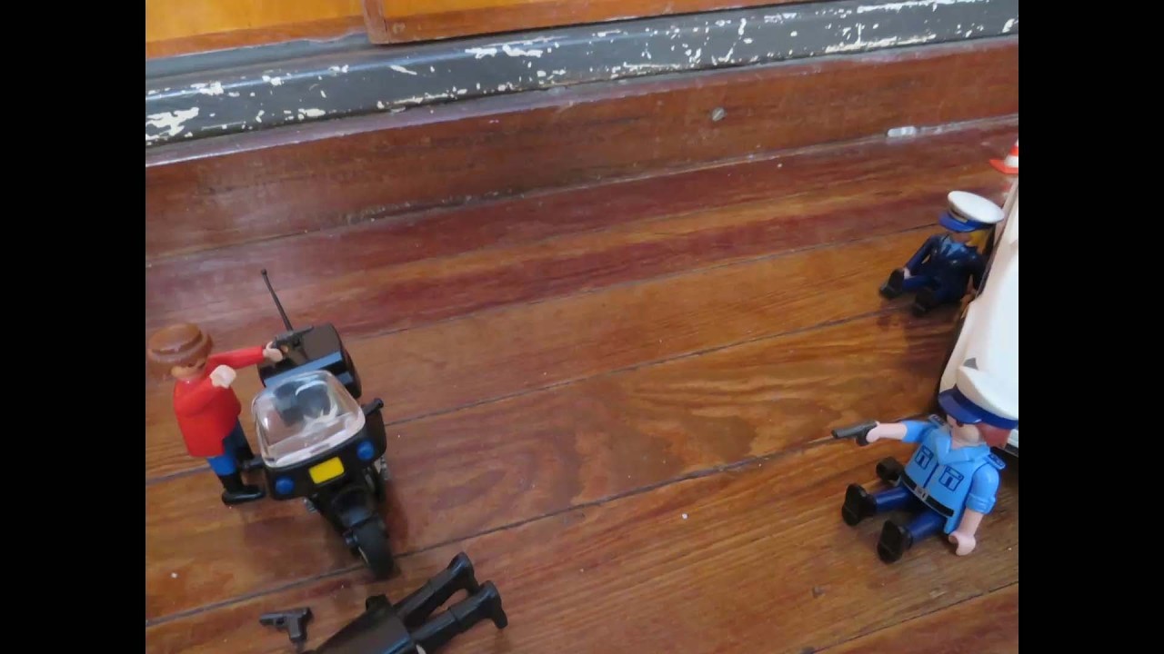 Playmobil Stop Motion - Policias y Mafiosos