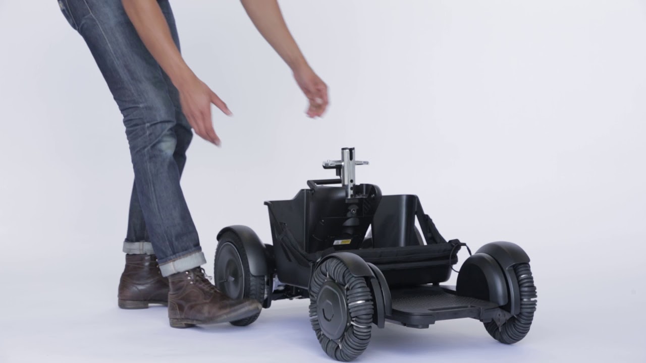 WHILL Model Ci: Disassembling for Transport & Storage