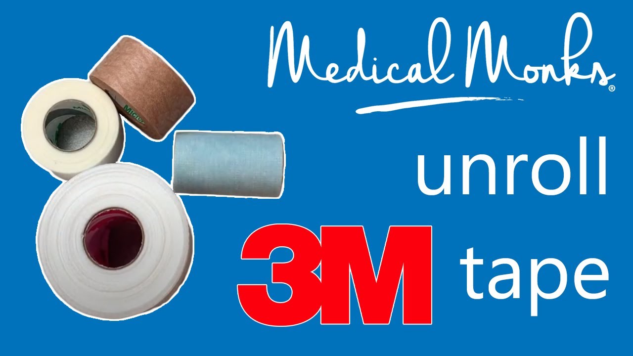 Medical Monks Unroll 3M Tapes