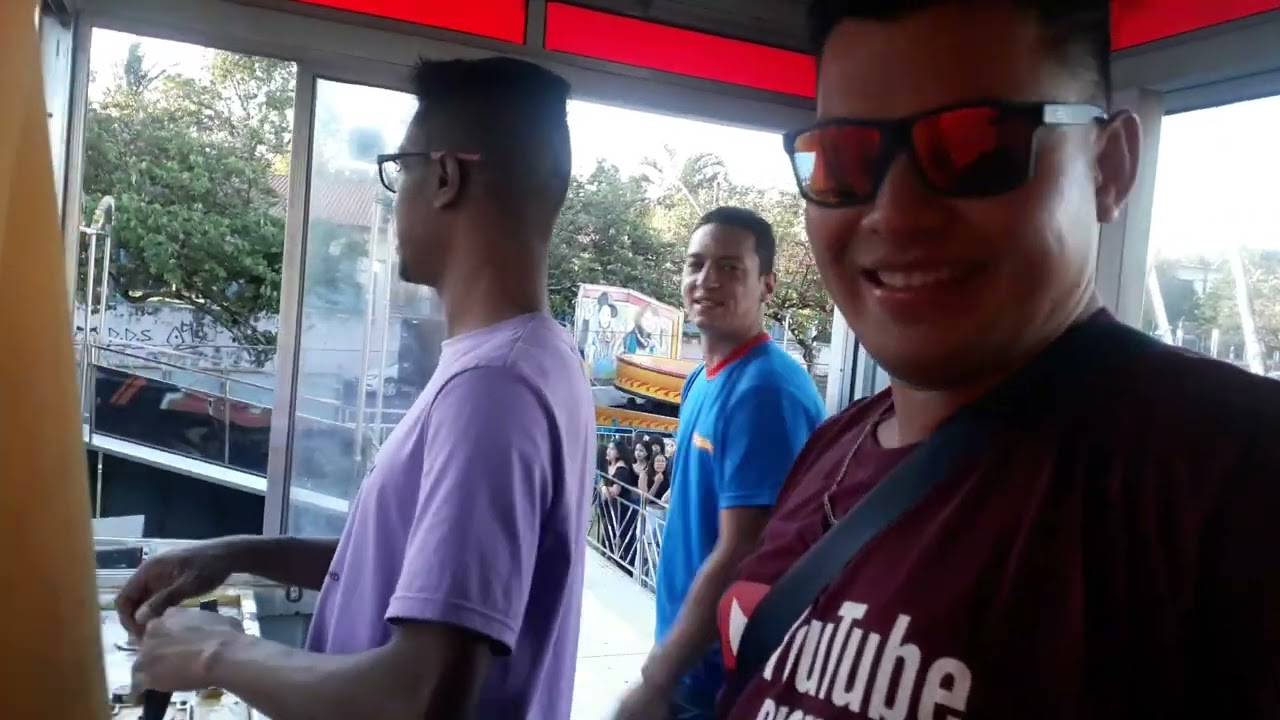 Na cabine do Samba - O dia da Revoada - Unipark Diversões - Parque Santa Maria em Jaguariúna