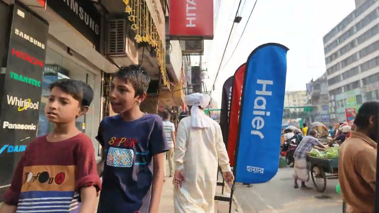 Dhaka POV Street Walking Tour | মিরপুর ১৪ টু কচুক্ষেত |#streetview #dhaka #mirpur #walkthrough 