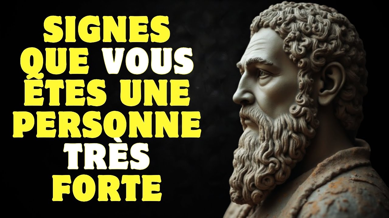 6 signes qui montrent que vous êtes une personne très forte | Stoïcisme