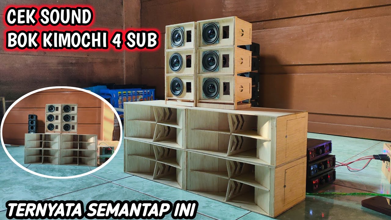 KIMOCHI EMG SAKTI...CEK SOUND FULL BOK KIMOCHI BREWOG 3 INCH... MANTAP #miniatur #brewogaudio