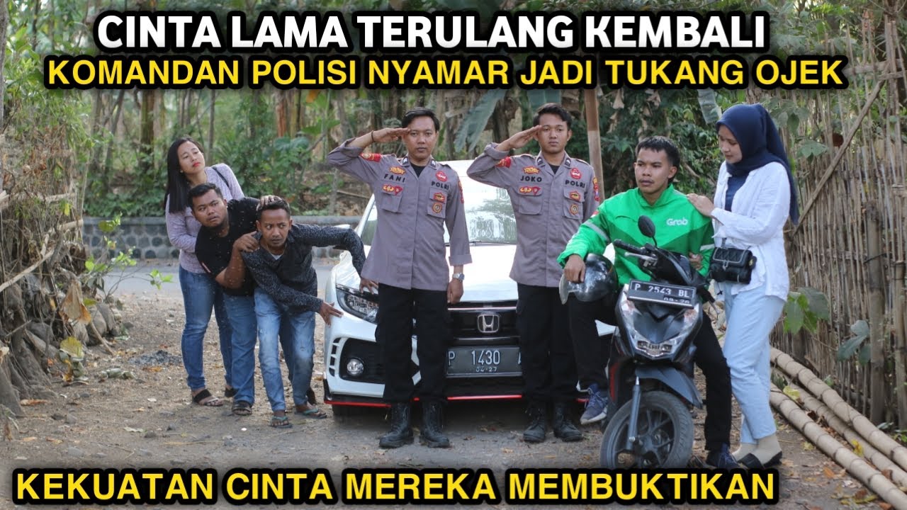 CINTA LAMA TERULANG KEMBALI ! KOMANDAN POLISI NYAMAR JADI TUKANG OJEK DEMI WANITA MISKIN