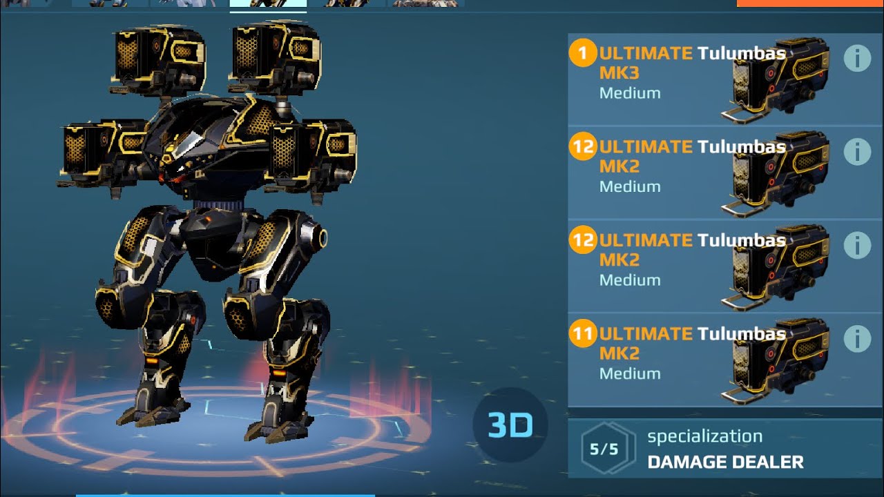 [WR]🔥BEST & STRONGEST LEECH BUILD IN WAR ROBOTS &ldquo;teths counter&rdquo; (War Robots)