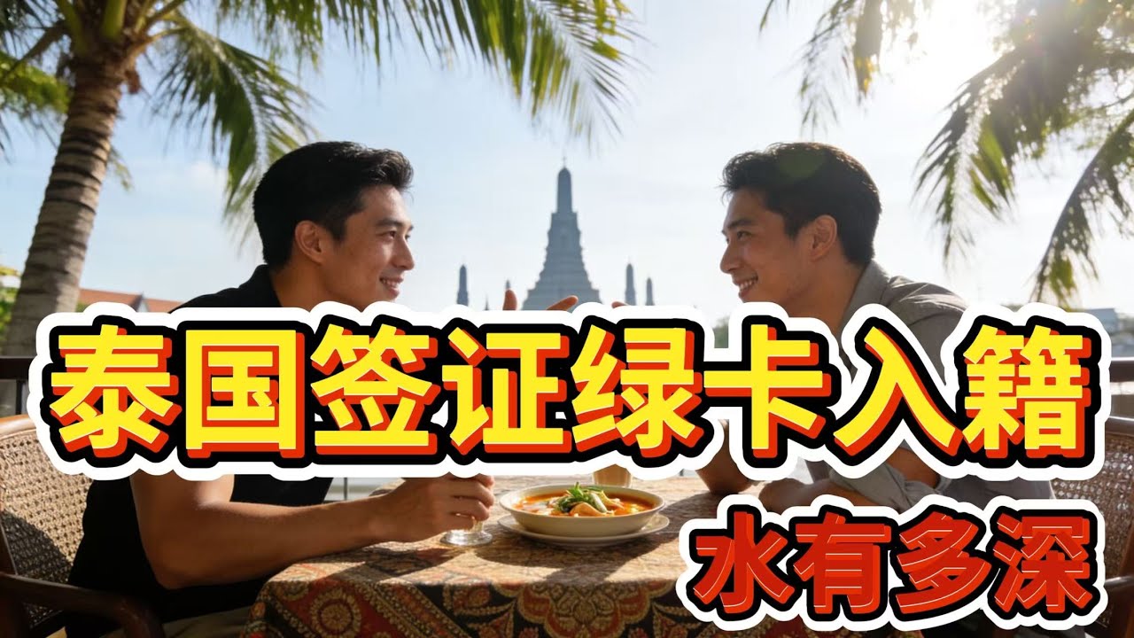 一次说清泰国长居全攻略各种签证条件和利弊，申请绿卡到入籍终极深水警告