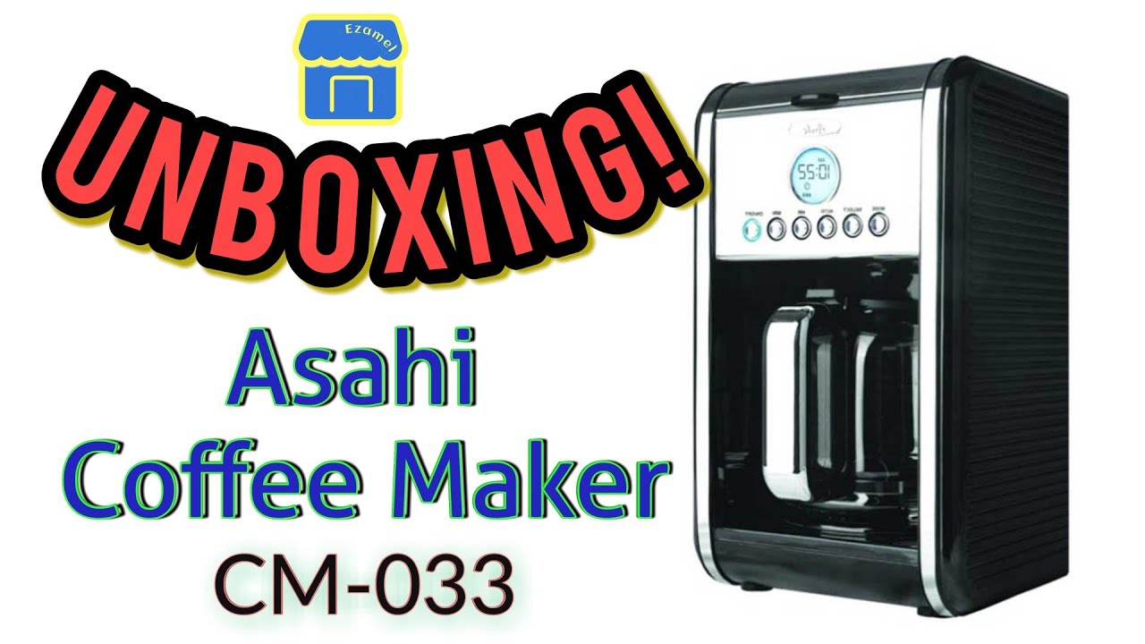 Asahi CM 033 Coffee Maker / Brewer Unboxing