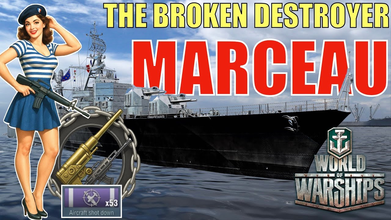 Is Marceau Still the KING of Destroyers in 2025? | 3-Game Replay + AA Expert Highlight
