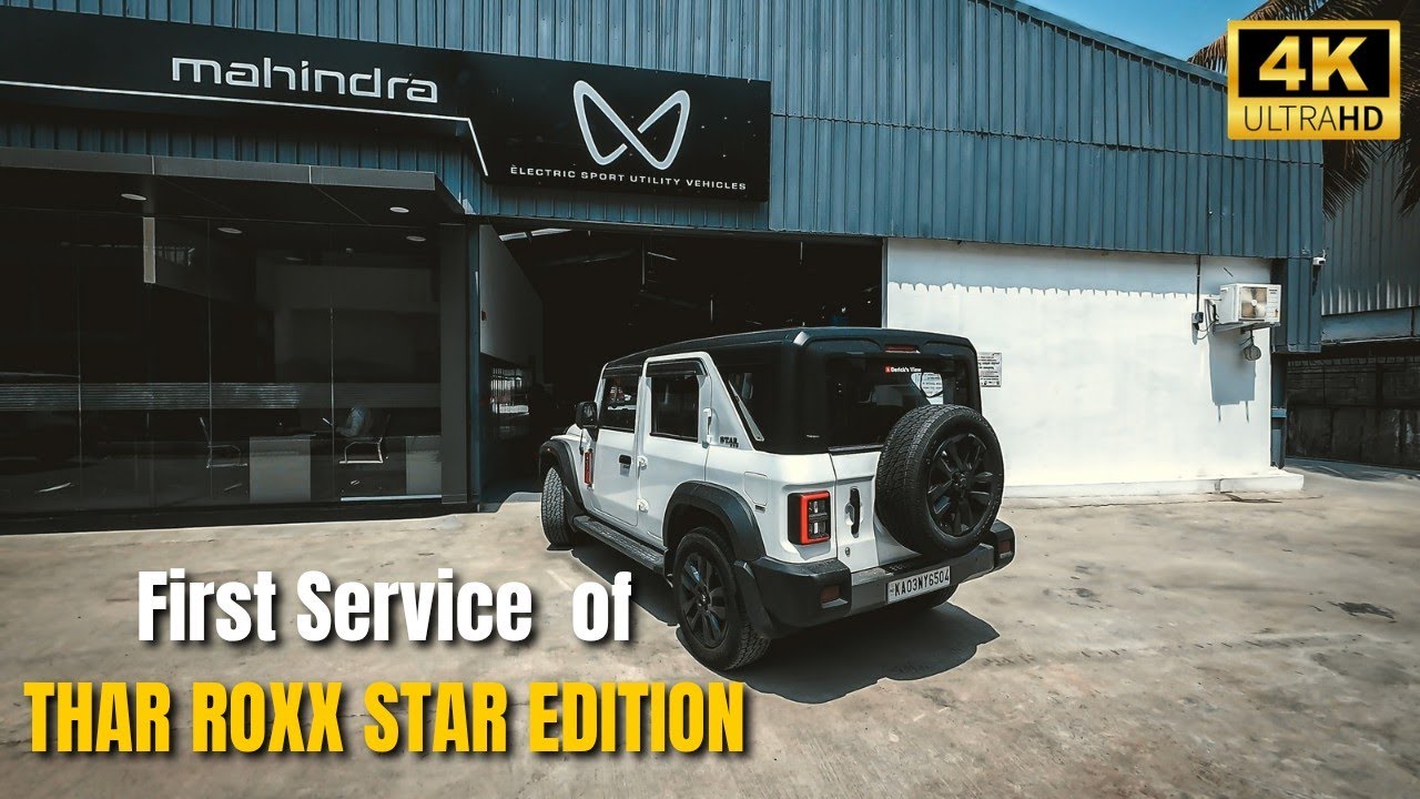 Первое ТО Thar Roxx Star Edition | В шоке от стоимости 😱😱 | #tharvlogs #tharrox #4k