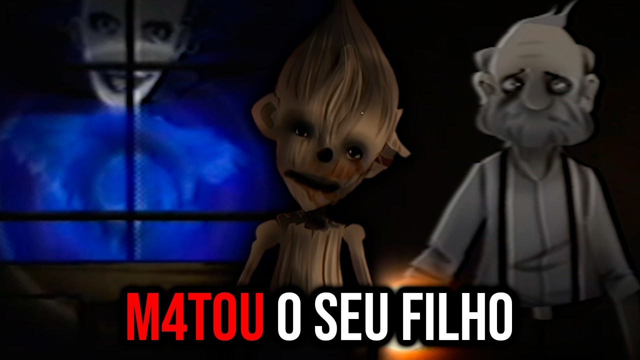 A BIZARRA HISTÓRIA PROIBIDA DO PINÓQUIO (Pinnochio Analog Horror)