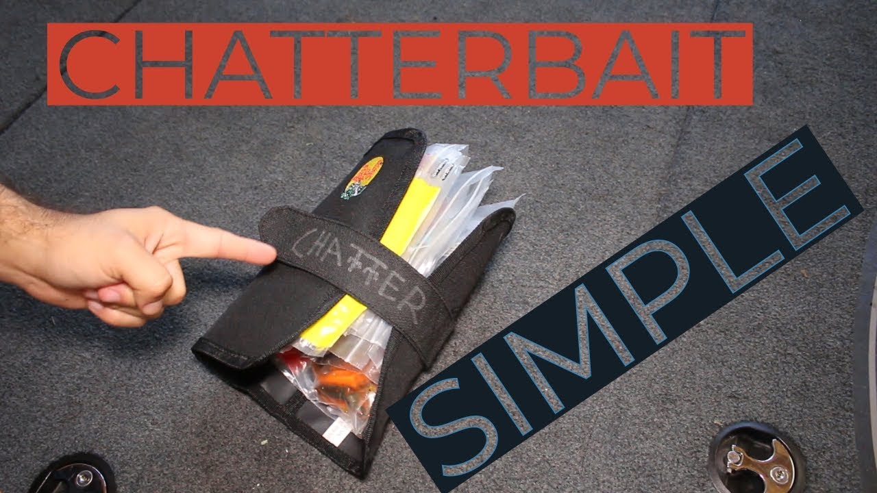 🎣EASY Chatterbait Storage | Boat Kayak or Bank | Simple and Efficient 🎣🎣
