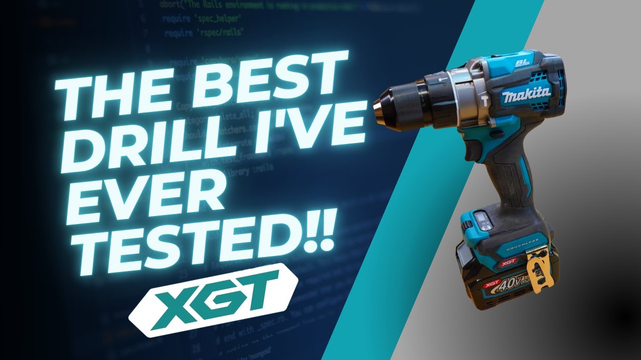 Однозначно лучший перфоратор, который я тестировал! Makita 40v XGT против 18v LXT