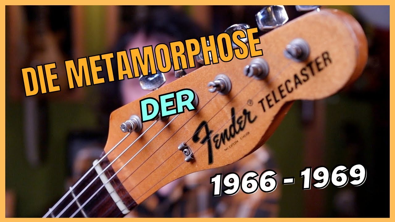 Vintage Vlog - Die Entwicklung der Fender Telecaster von 1966 bis 1969