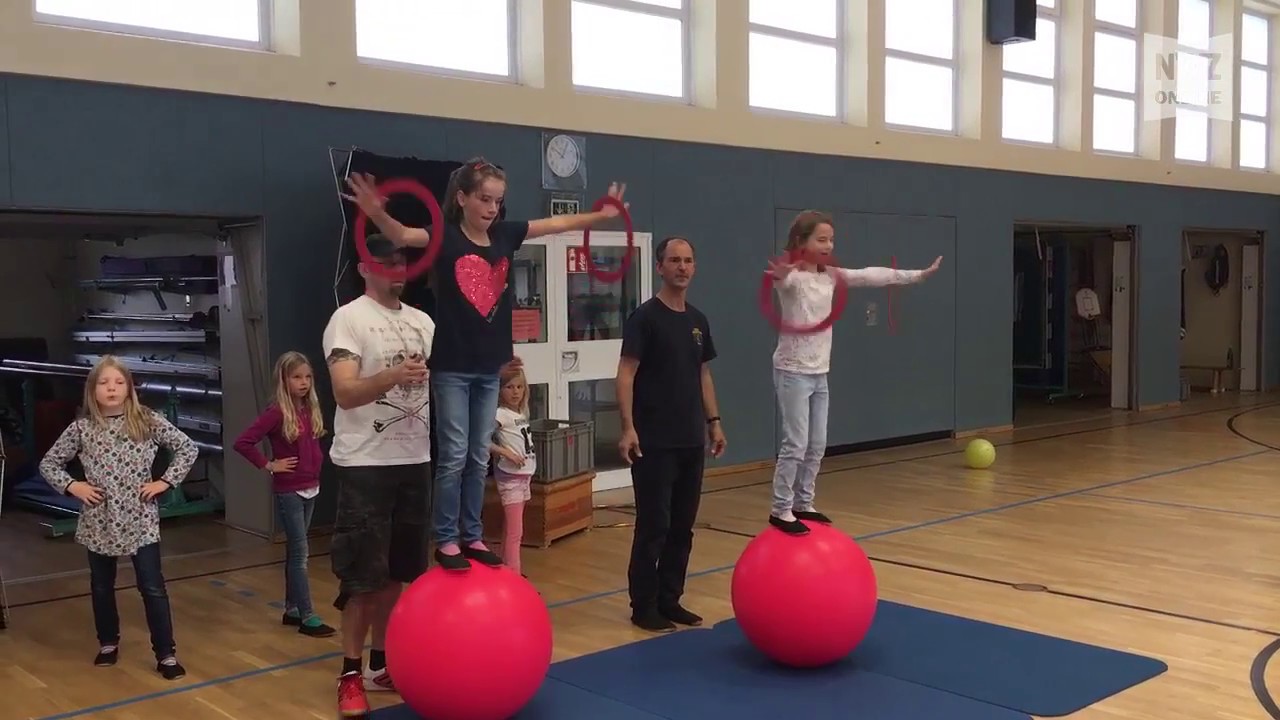 Zirkus Tausendtraum zu Gast an der Grundschule Wardenburg