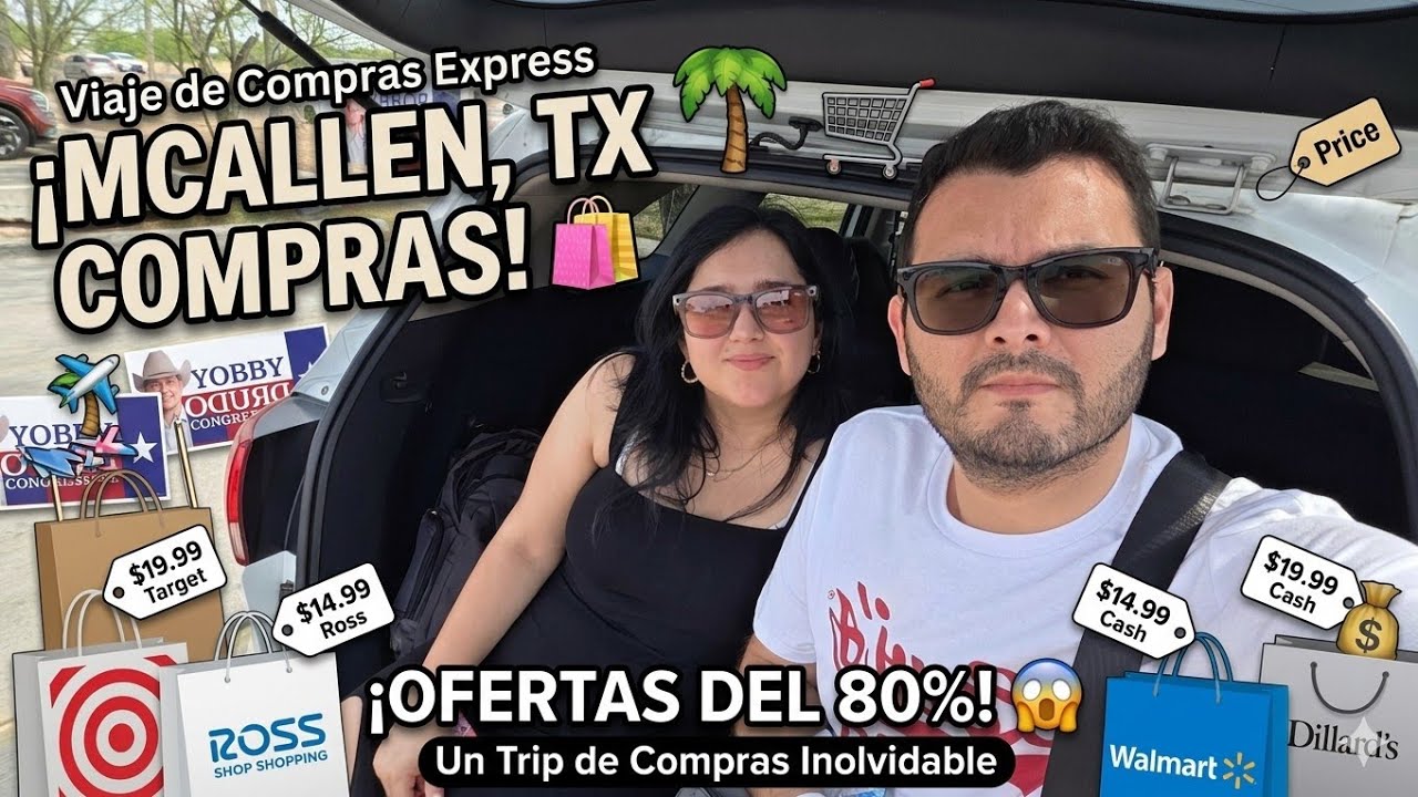 Paseo mensual a MCallen Tx aver que ofertas encontramos #ofertas 