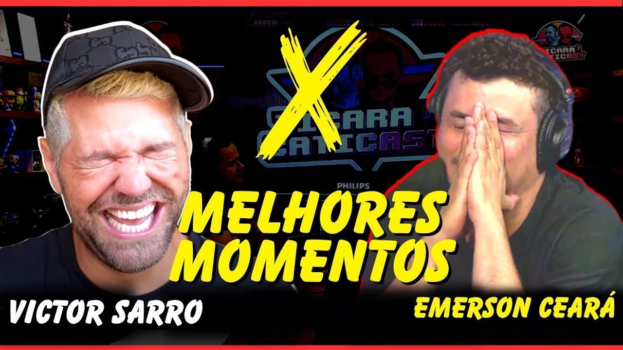 EMERSON CEARÁ E VICTOR SARRO | DOIS COMEDIANTES SEM NOÇÃO NO TICARACATICAST