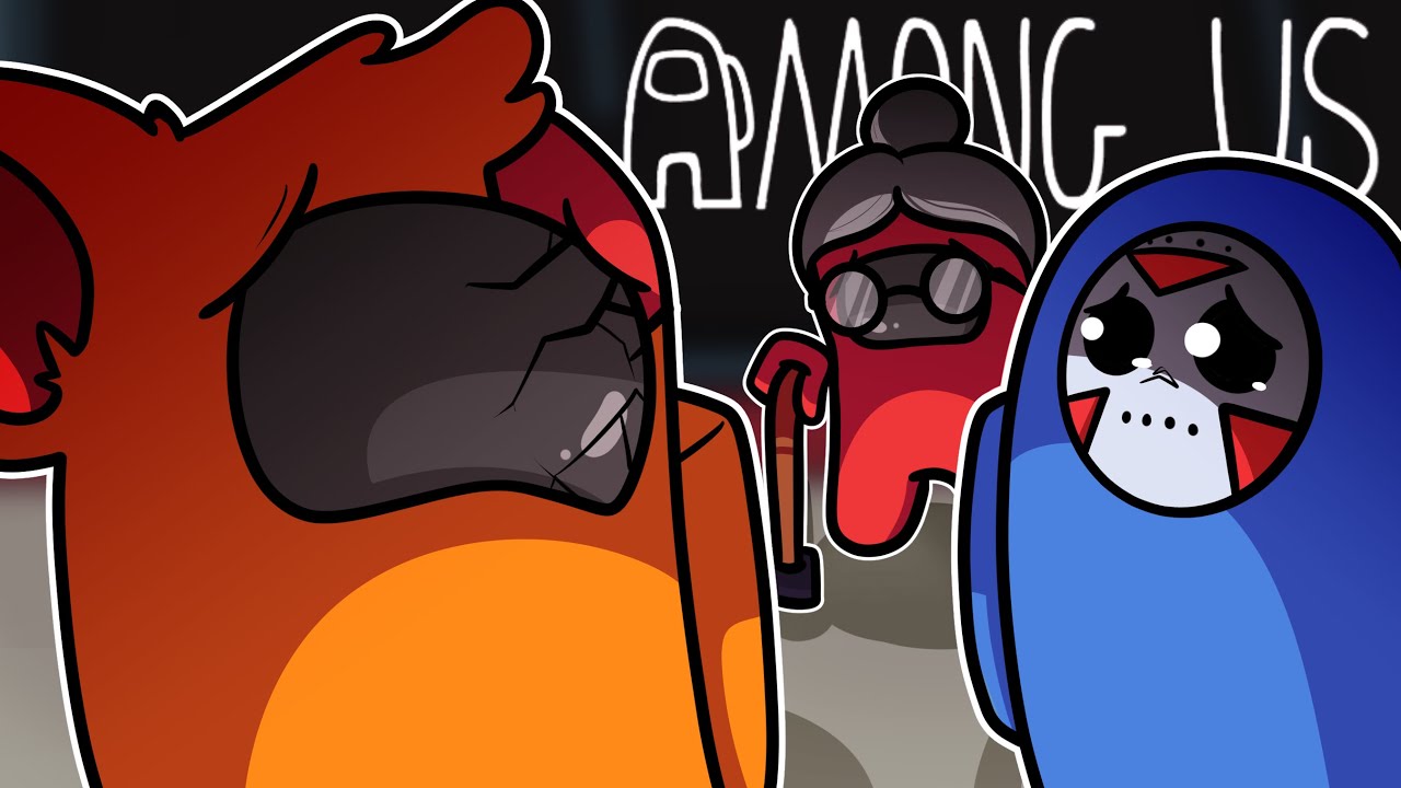 GRANNY CHASES US IN AMONG US!!!! (HIDE AND SEEK MODE) (Impostor Rounds) [AMONG US]