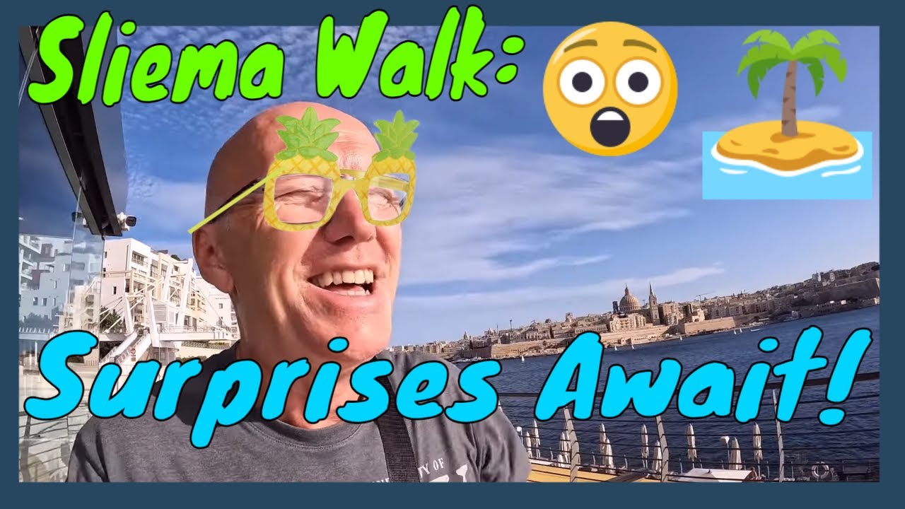 Sliema Stroll: Pubs, Shops, and a Secret Viewpoint ... But Dont Miss The Bonus Footage !