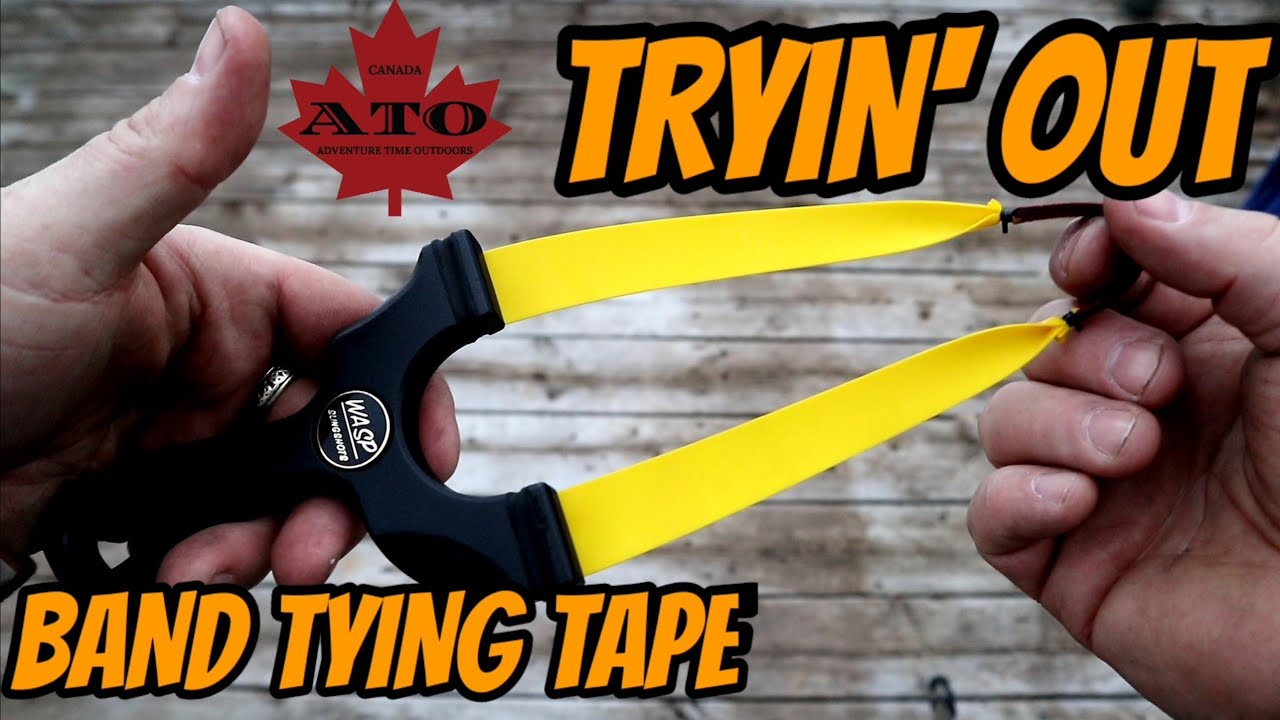 A Wrap and Tuck Alternative. Band Tying Tape.