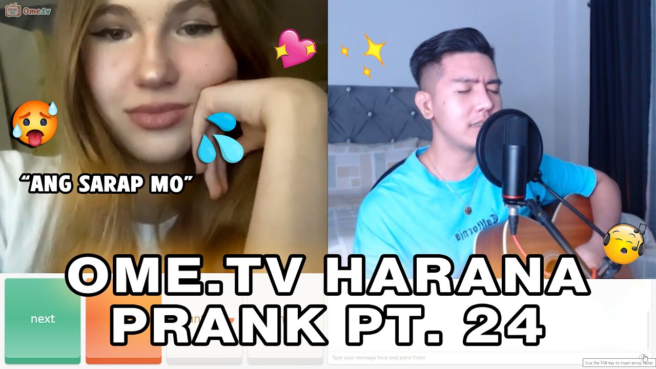 OME.TV HARANA PRANK PART 24 | 1ST BATCH (SHE IS WILD 💦) KILIG OVERLOAD 💘 | Edwin Hurry Jr.