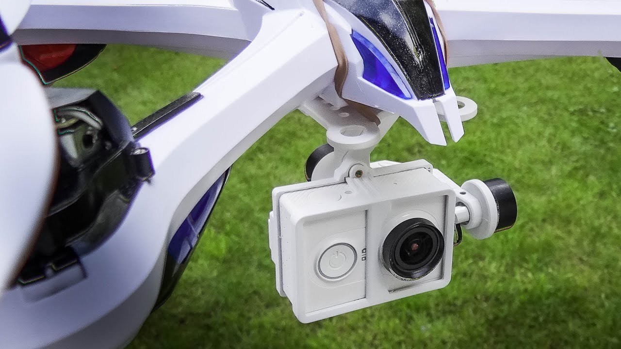 Tarantula X6 G-2D gimbal Xiaomi Yi flight length test