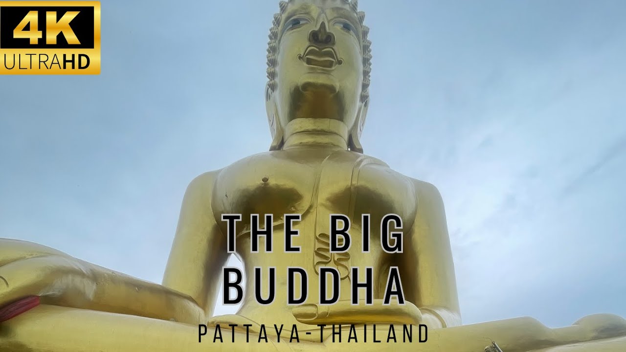[4K] Buddha Temple Pattaya - VIRTUAL TOUR