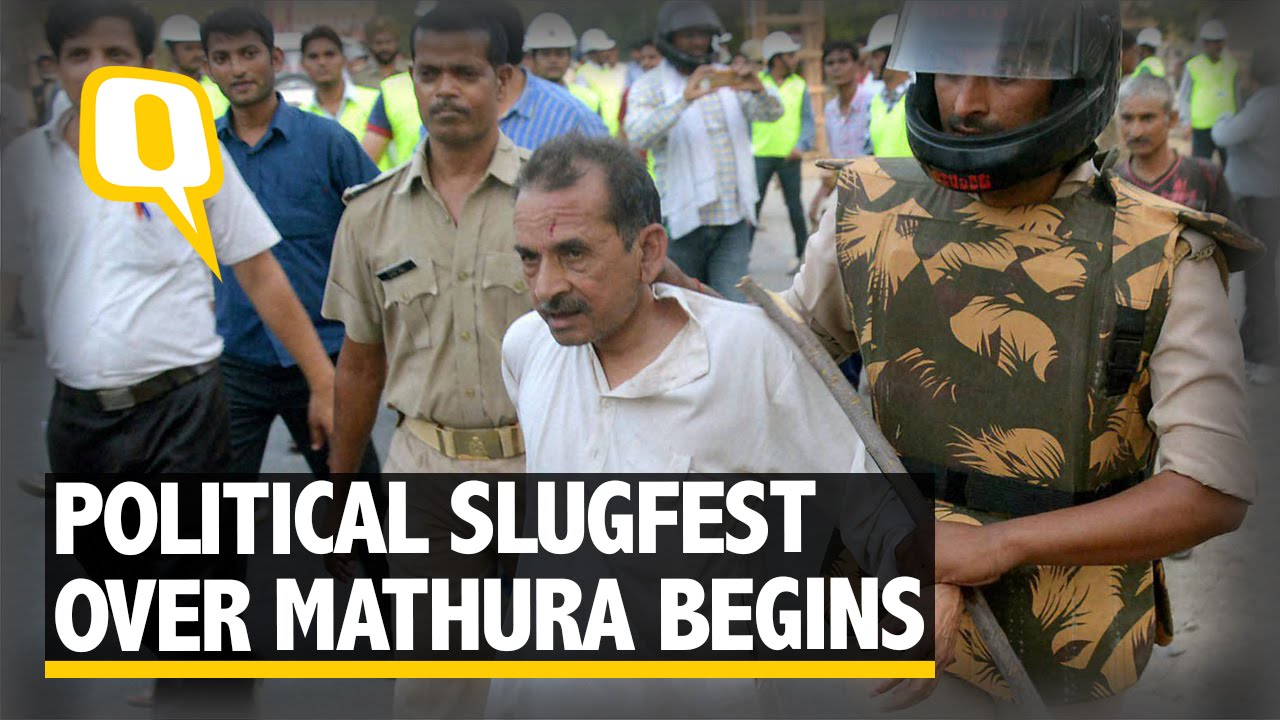 Political Slugfest Begins over Mathura Violence