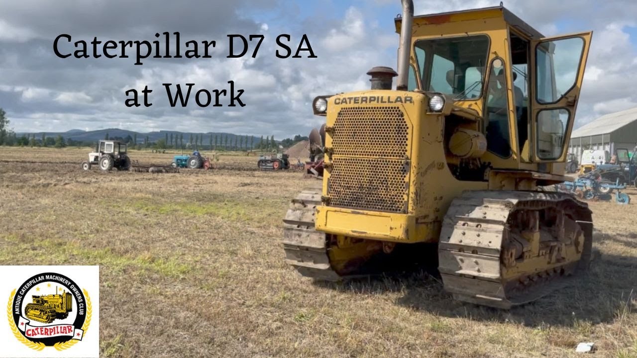 Let's Put the D7 to Work! Caterpillar D7 Special Application Crawler.