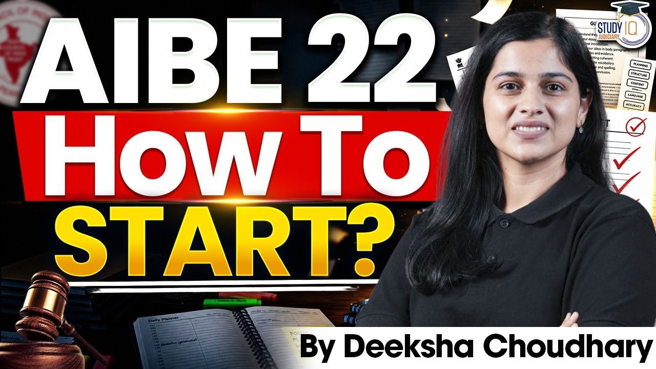 How to Prepare for AIBE 22? Complete Strategy & Bare Act Tips | Deeksha Ma'am